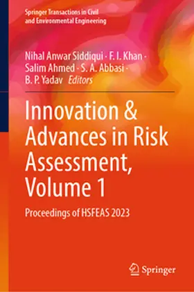Siddiqui / Khan / Ahmed |  Innovation & Advances in Risk Assessment, Volume 1 | eBook | Sack Fachmedien