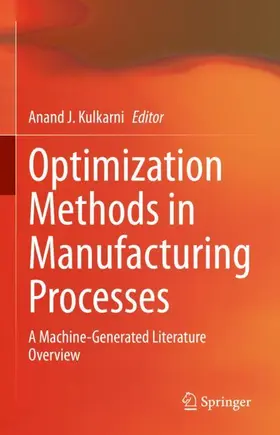 Kulkarni |  Optimization Methods in Manufacturing Processes | Buch |  Sack Fachmedien