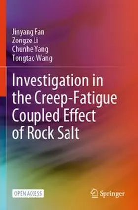 Fan / Li / Yang |  Investigation in the Creep-Fatigue Coupled Effect of Rock Salt | Buch |  Sack Fachmedien