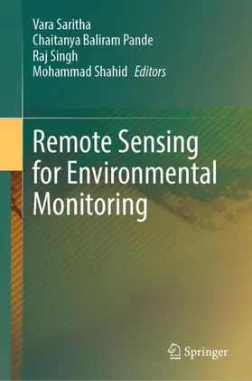Saritha / Pande / Singh |  Remote Sensing for Environmental Monitoring | Buch |  Sack Fachmedien