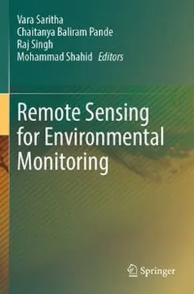 Saritha / Pande / Singh |  Remote Sensing for Environmental Monitoring | Buch |  Sack Fachmedien