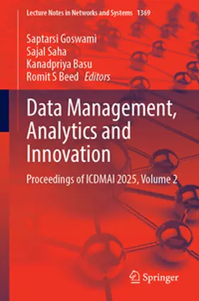 Goswami / Saha / Basu | Data Management, Analytics and Innovation | E-Book | www.sack.de