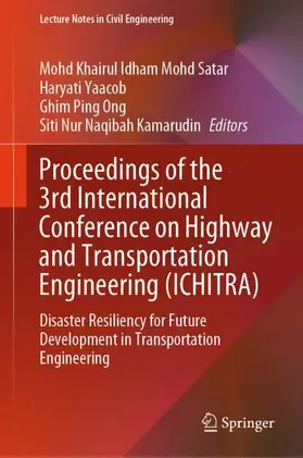 Satar / Kamarudin / Yaacob |  Proceedings of the 3rd International Conference on Highway and Transportation Engineering (ICHITRA) | Buch |  Sack Fachmedien