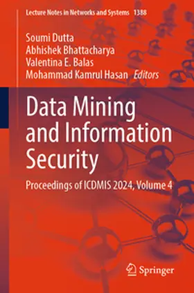 Dutta / Bhattacharya / Balas | Data Mining and Information Security | E-Book | www.sack.de