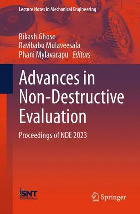 Ghose / Mulaveesala / Mylavarapu |  Advances in Non-Destructive Evaluation | Buch |  Sack Fachmedien