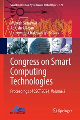 Saraswat / Rajan / Chakravorty |  Congress on Smart Computing Technologies | eBook | Sack Fachmedien