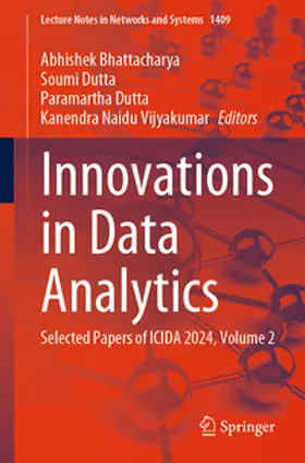 Bhattacharya / Dutta / Vijyakumar |  Innovations in Data Analytics | eBook | Sack Fachmedien