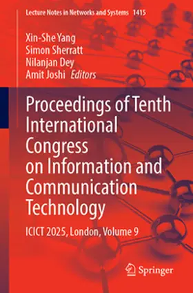 Yang / Sherratt / Dey |  Proceedings of Tenth International Congress on Information and Communication Technology | eBook | Sack Fachmedien