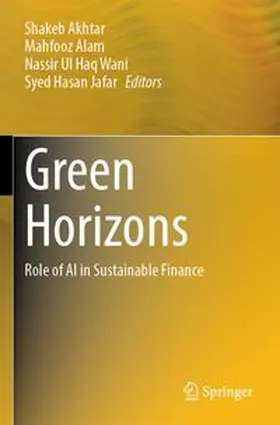 Akhtar / Alam / Wani |  Green Horizons | Buch |  Sack Fachmedien
