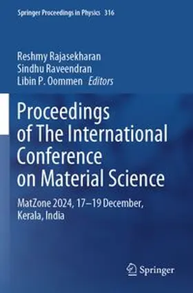 Rajasekharan / Raveendran / Oommen |  Proceedings of The International Conference on Material Science | Buch |  Sack Fachmedien