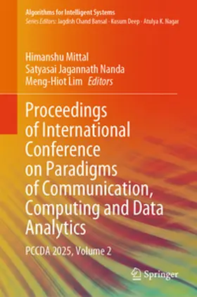 Mittal / Nanda / Lim | Proceedings of International Conference on Paradigms of Communication, Computing and Data Analytics | E-Book | www.sack.de