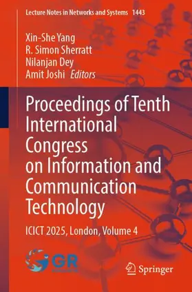 Yang / Sherratt / Dey |  Proceedings of Tenth International Congress on Information and Communication Technology | Buch |  Sack Fachmedien