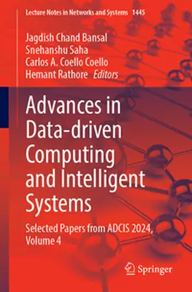 Bansal / Saha / Coello | Advances in Data-Driven Computing and Intelligent Systems | E-Book | www.sack.de
