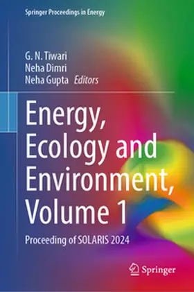 Tiwari / Dimri / Gupta |  Energy, Ecology and Environment, Volume 1 | eBook | Sack Fachmedien