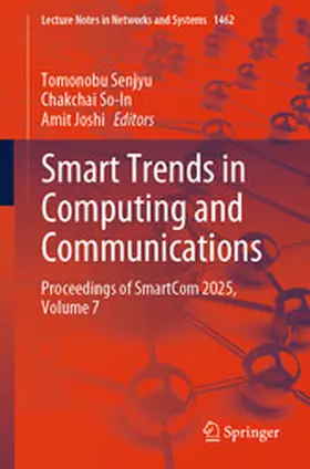 Senjyu / So-In / Joshi |  Smart Trends in Computing and Communications | eBook | Sack Fachmedien