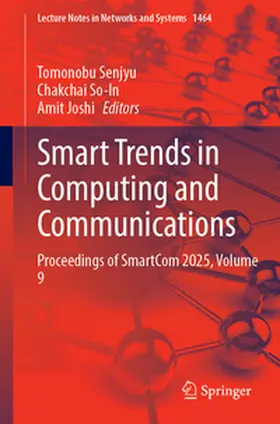 Senjyu / So-In / Joshi |  Smart Trends in Computing and Communications | eBook | Sack Fachmedien