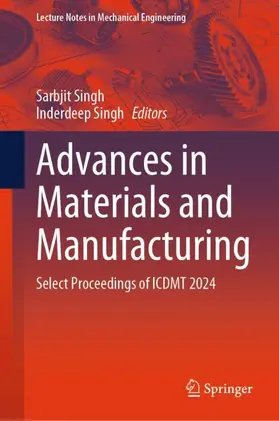 Singh |  Advances in Materials and Manufacturing | Buch |  Sack Fachmedien