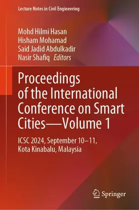 Hasan / Mohamad / Abdulkadir |  Proceedings of the International Conference on Smart Cities-Volume 1 | Buch |  Sack Fachmedien