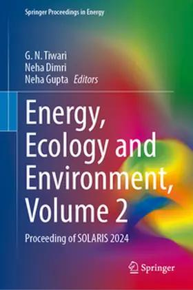 Tiwari / Dimri / Gupta |  Energy, Ecology and Environment, Volume 2 | eBook | Sack Fachmedien