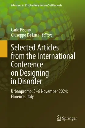 Pisano / De Luca |  Selected Articles from the International Conference on Designing in Disorder | Buch |  Sack Fachmedien