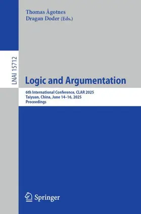 Doder / Ågotnes |  Logic and Argumentation | Buch |  Sack Fachmedien