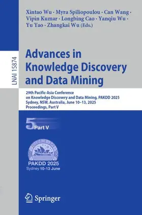 Wu / Spiliopoulou / Wang |  Advances in Knowledge Discovery and Data Mining | Buch |  Sack Fachmedien