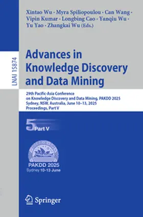 Wu / Spiliopoulou / Wang | Advances in Knowledge Discovery and Data Mining | E-Book | sack.de