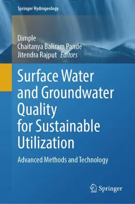 Dimple / Pande / Rajput |  Surface Water and Groundwater Quality for Sustainable Utilization | Buch |  Sack Fachmedien