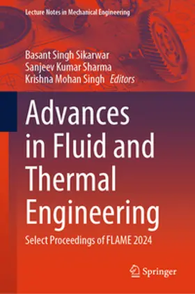 Sikarwar / Sharma / Singh | Advances in Fluid and Thermal Engineering | E-Book | www.sack.de