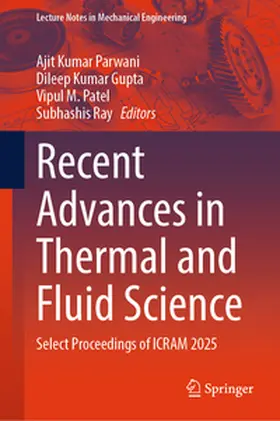 Parwani / Gupta / Patel |  Recent Advances in Thermal and Fluid Science | eBook | Sack Fachmedien