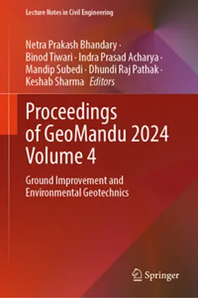 Bhandary / Tiwari / Acharya |  Proceedings of GeoMandu 2024 Volume 4 | eBook | Sack Fachmedien