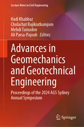Khabbaz / Rujikiatkamjorn / Tamadon |  Advances in Geomechanics and Geotechnical Engineering | eBook | Sack Fachmedien