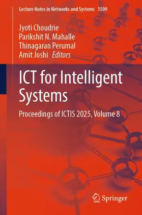 Choudrie / Mahalle / Perumal |  ICT for Intelligent Systems | Buch |  Sack Fachmedien
