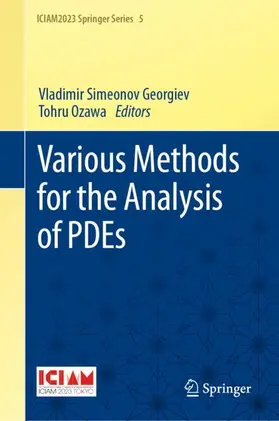 Georgiev / Ozawa |  Various Methods for the Analysis of PDEs | Buch |  Sack Fachmedien