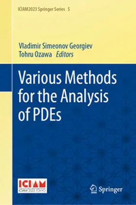 Georgiev / Ozawa |  Various Methods for the Analysis of PDEs | eBook | Sack Fachmedien