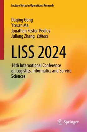 Gong / Ma / Foster-Pedley |  Liss 2024 | Buch |  Sack Fachmedien