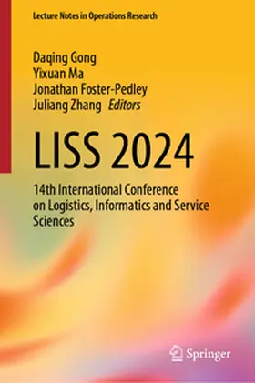 Gong / Ma / Foster-Pedley | LISS 2024 | E-Book | www.sack.de