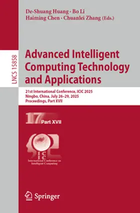 Huang / Li / Chen | Advanced Intelligent Computing Technology and Applications | E-Book | www.sack.de