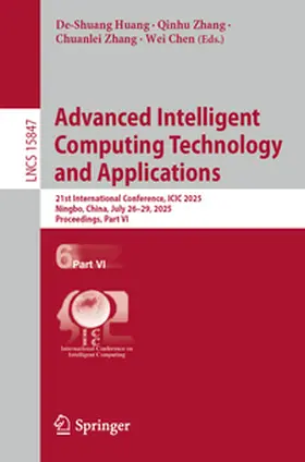 Huang / Zhang / Chen | Advanced Intelligent Computing Technology and Applications | E-Book | www.sack.de