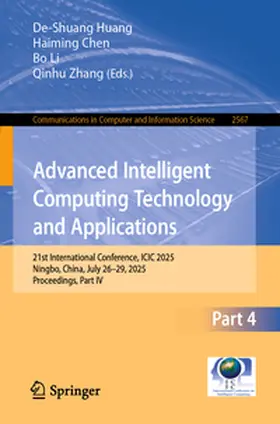 Huang / Chen / Li | Advanced Intelligent Computing Technology and Applications | E-Book | www.sack.de