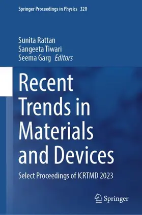 Rattan / Tiwari / Garg |  Recent Trends in Materials and Devices | Buch |  Sack Fachmedien