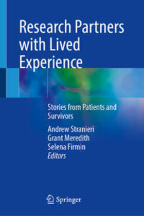 Stranieri / Meredith / Firmin |  Research Partners with Lived Experience | eBook | Sack Fachmedien