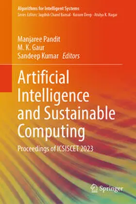 Pandit / Gaur / Kumar | Artificial Intelligence and Sustainable Computing | E-Book | sack.de