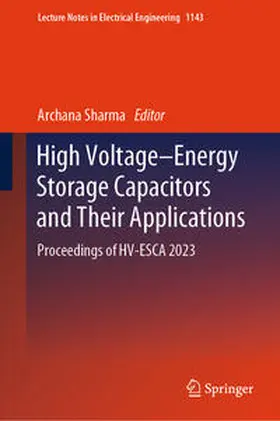 Sharma |  High Voltage–Energy Storage Capacitors and Their Applications | eBook | Sack Fachmedien