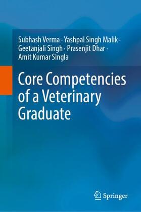 Verma / Malik / Singla | Core Competencies of a Veterinary Graduate | Buch | 978-981-9704-32-3 | sack.de