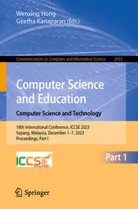 Hong / Kanaparan | Computer Science and Education. Computer Science and Technology | E-Book | sack.de