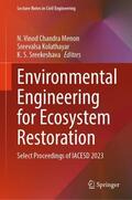 Vinod Chandra Menon / Sreekeshava / Kolathayar |  Environmental Engineering for Ecosystem Restoration | Buch |  Sack Fachmedien