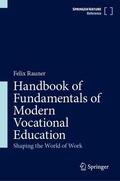 Rauner |  Handbook of Fundamentals of Modern Vocational Education | Buch |  Sack Fachmedien