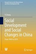 Zhang |  Social Development and Social Changes in China | Buch |  Sack Fachmedien