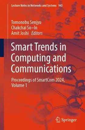 Senjyu / Joshi / So–In |  Smart Trends in Computing and Communications | Buch |  Sack Fachmedien